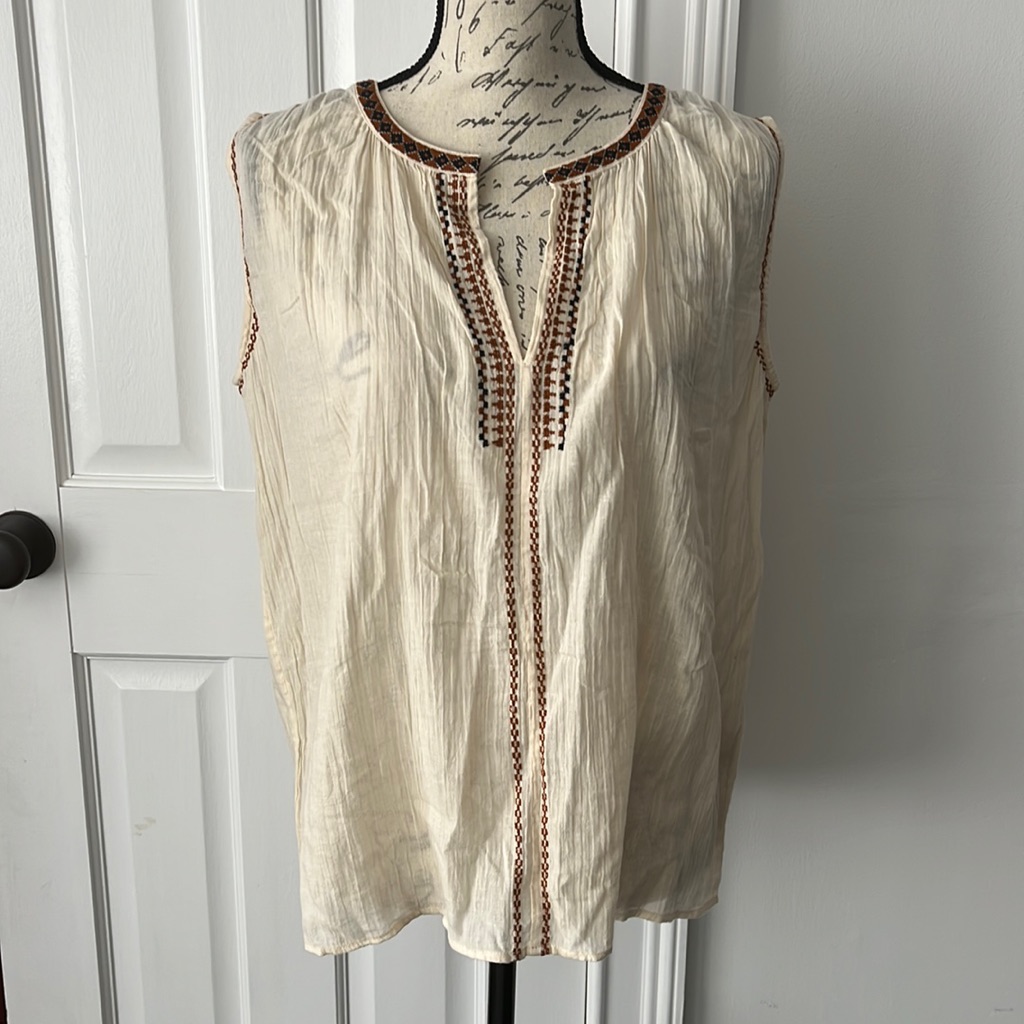 Hartford Cotton Sleeveless Top